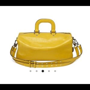 Barley used soft leather backpack… soft leather